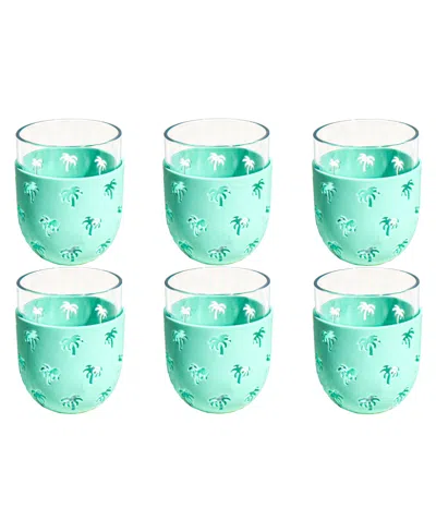 TARHONG PARTY SLEEVE STEMLESS GLASSES, SET OF 6