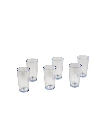 TARHONG TRITAN FOUNDRY JUMBO DRINKWARE SET 20.6 OZ., SET OF 6