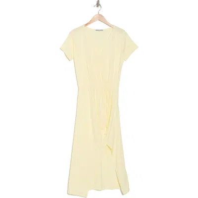 TART TART SHARON SURPLICE V-NECK ORGANIC COTTON DRESS