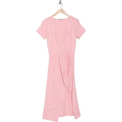 TART TART SHARON SURPLICE V-NECK ORGANIC COTTON DRESS