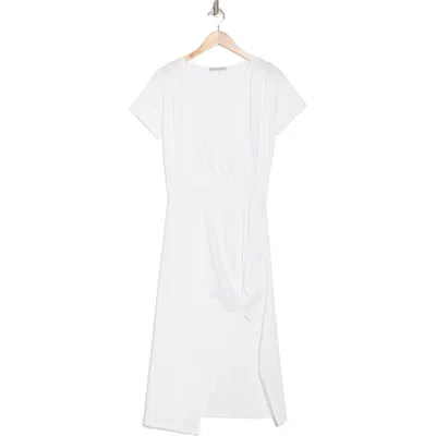 TART TART SHARON SURPLICE V-NECK ORGANIC COTTON DRESS