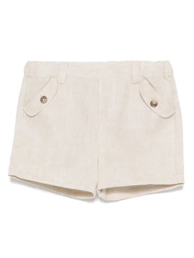 TARTINE ET CHOCOLAT LINEN SHORTS