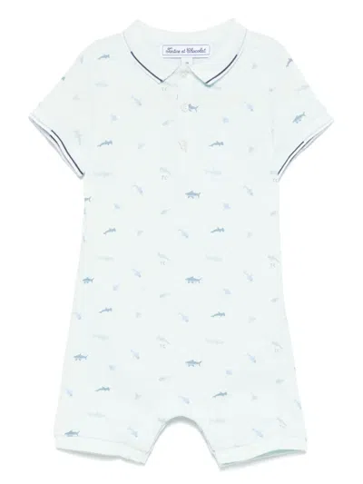 TARTINE ET CHOCOLAT PRINTED ROMPER