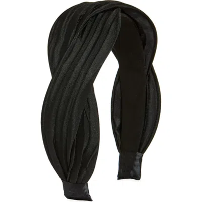 TASHA TASHA PLEATED TWIST HEADBAND