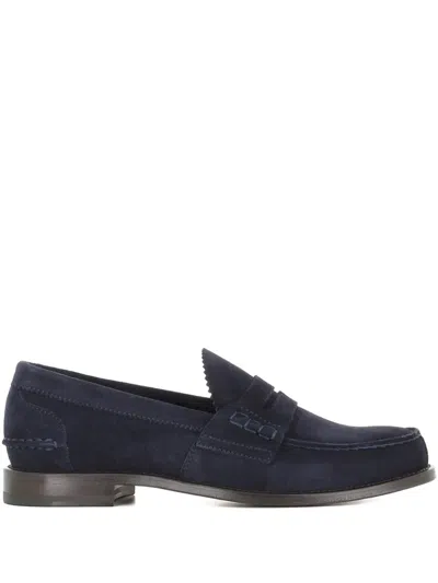 TASSINARI SUEDE PENNY LOAFERS