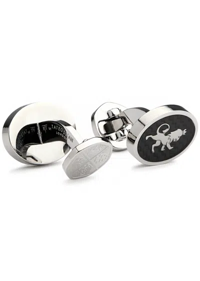 TATEOSSIAN TATEOSSIAN REGALIA LION STAINLESS STEEL CUFFLINKS