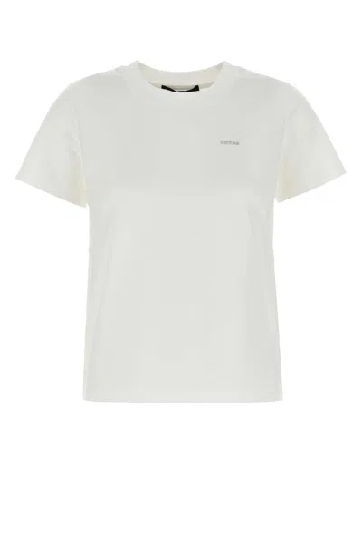TATRAS TATRAS WHITE COTTON T SHIRT