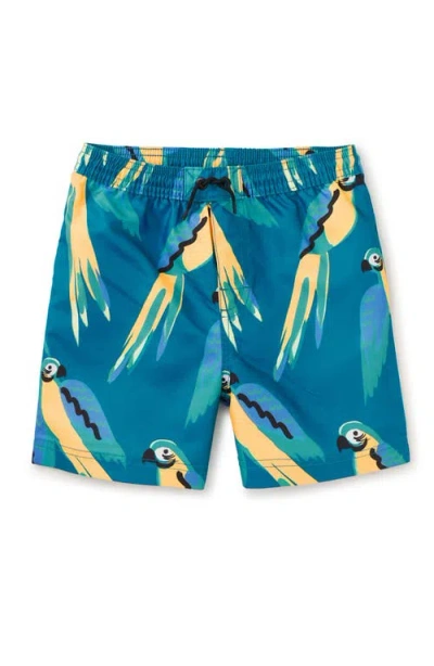 TEA COLLECTION TEA COLLECTION MID-LENGTH SWIM TRUNKS 3.0