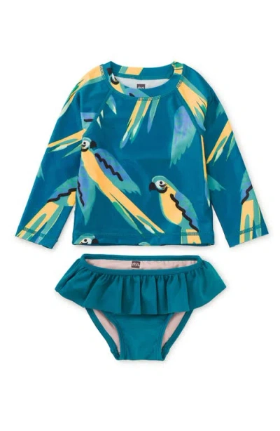 TEA COLLECTION TEA COLLECTION RASH GUARD BABY SWIM SET