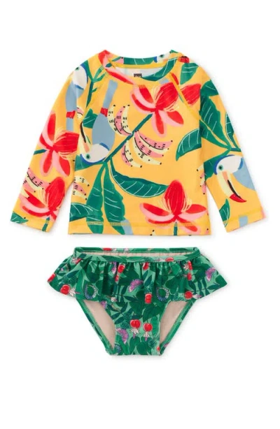 TEA COLLECTION TEA COLLECTION RASH GUARD BABY SWIM SET