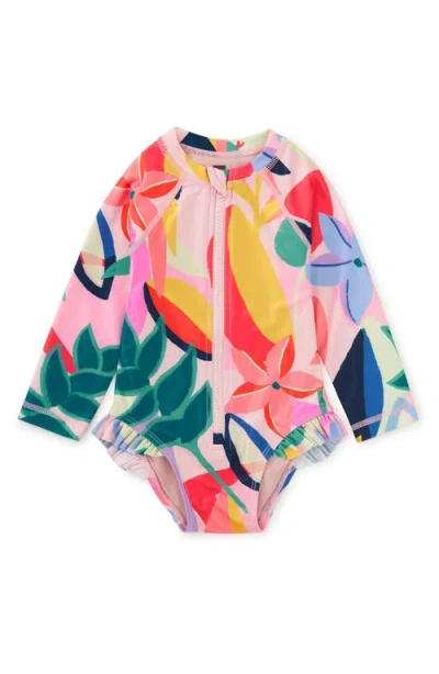 TEA COLLECTION TEA COLLECTION RASH GUARD BABY SWIMSUIT 2.0