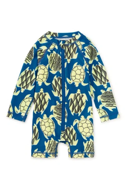 TEA COLLECTION TEA COLLECTION RASH GUARD BABY SWIMSUIT
