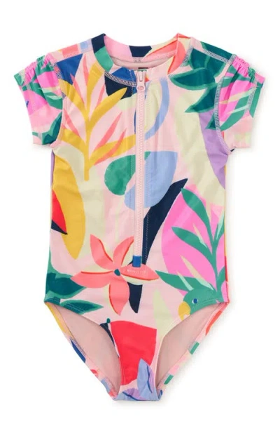 TEA COLLECTION TEA COLLECTION RASH GUARD ONE-PIECE SWIMSUIT 2.0