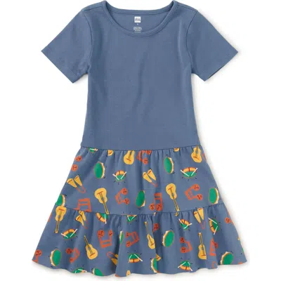 TEA COLLECTION TEA COLLECTION TIER SKIRTED TWIRL DRESS