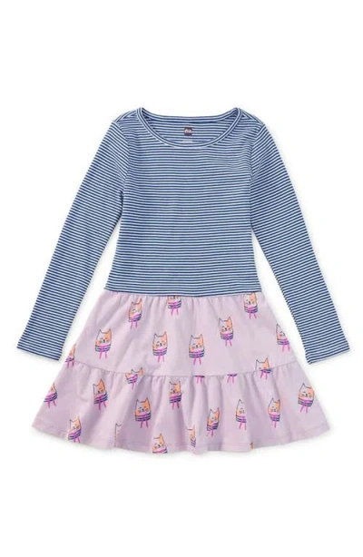 TEA COLLECTION TEA COLLECTION TIERED SKIRTED TWIRL DRESS