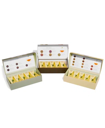 TEA FORTE TEA LOVERS TRIPLE PLAY TEA SET, 10 PIECE