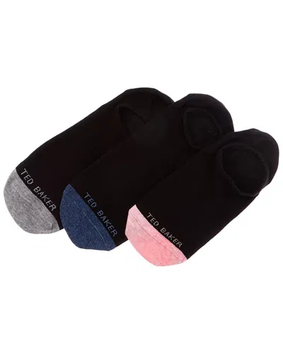 TED BAKER 3PK LINER SOCKS