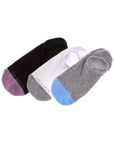 TED BAKER 3PK LINER SOCKS