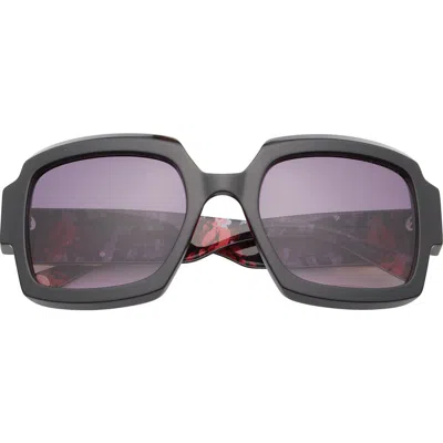 TED BAKER TED BAKER LONDON 55MM SQUARE SUNGLASSES