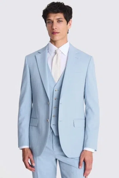 TED BAKER MEN'S TED BAKER TAILORED FIT LIGHT BLUE SUIT JACKET