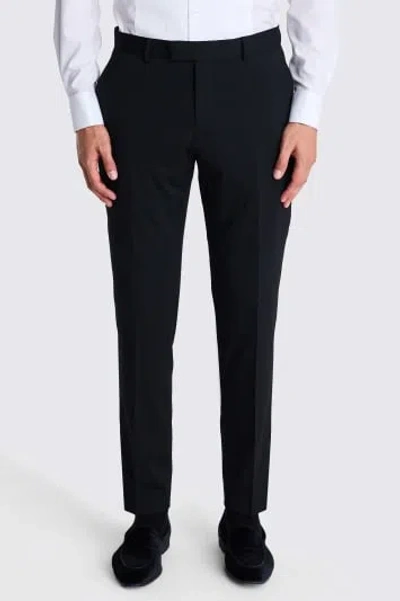 TED BAKER TED BAKER SLIM FIT BLACK TROUSER