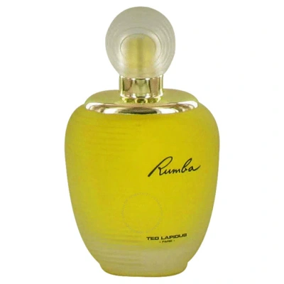 TED LAPIDUS TED LAPIDUS LADIES RUMBA EDT SPRAY 3.4 OZ (TESTER) FRAGRANCES 3355992004602