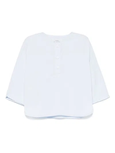 TEDDY & MINOU HENLEY-NECK SHIRT