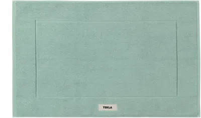 TEKLA SSENSE EXCLUSIVE GREEN TERRY LARGE BATH MAT