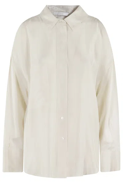 TELA TELA SILK SPLIT SHIRT