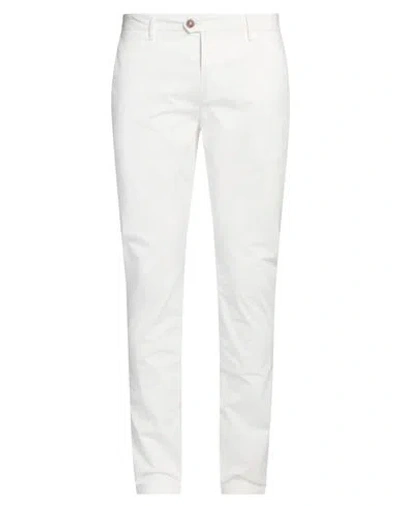 TELERIA ZED TELERIA ZED MAN PANTS WHITE SIZE 32 COTTON, ELASTANE