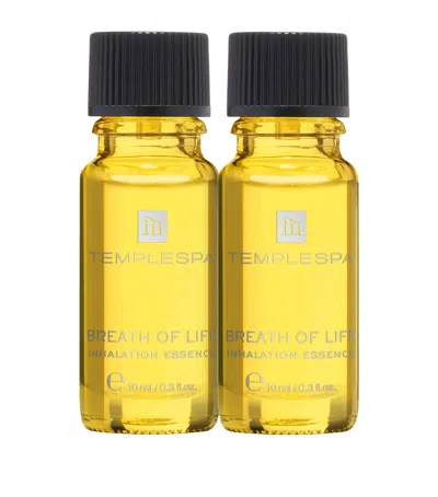 TEMPLE SPA BREATH OF LIFE INHALATION ESSENCE SET