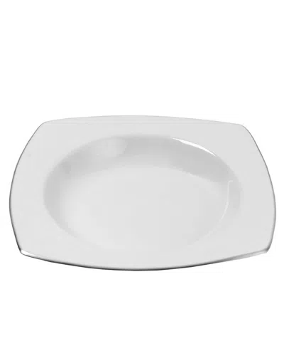 TEN STRAWBERRY STREET 10 STRAWBERRY STREET LOTUS SET OF 6 9IN RIMMED SOUP BOWLS