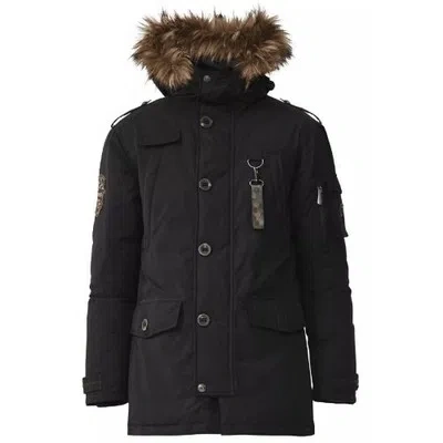 TENSON TENSON PARKA LHASA HERREN-POLYESTER SCHWARZ MT XL