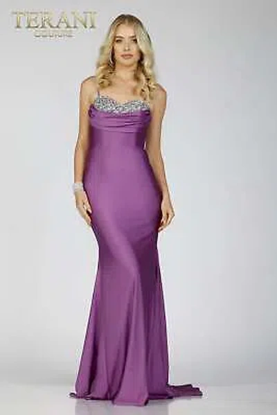 TERANI COUTURE TERANI COUTURE 231P0186 EVENING DRESS LOWEST PRICE GUARANTEE AUTHENTIC