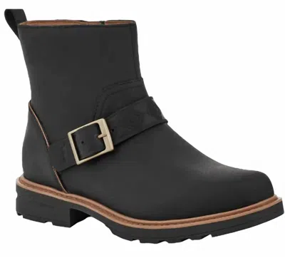 TEVA WOMEN'S ROWENA BUCKLE BOOTS IN BLACK