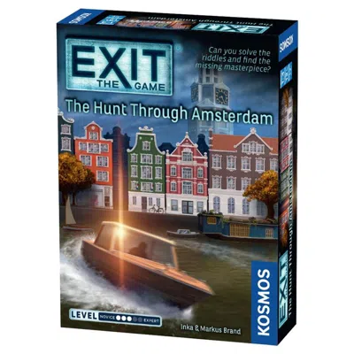 THAMES & KOSMOS EXIT THE HUNT THROUGH AMSTERDAM BOARD GAME
