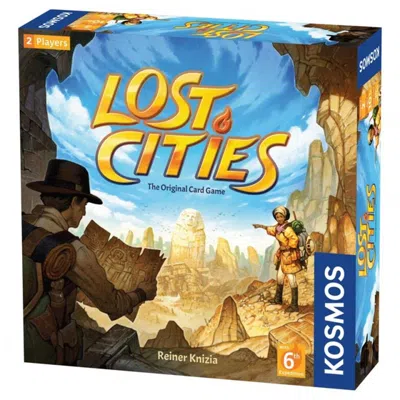 THAMES & KOSMOS LOST CITIES CG WITH 6TH EXPEDITION BOARD GAME