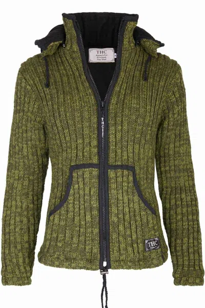 THC NATURAL LINE SCHAFWOLL-STRICKJACKE ART.-NR. 720 VON THC NATURAL LINE