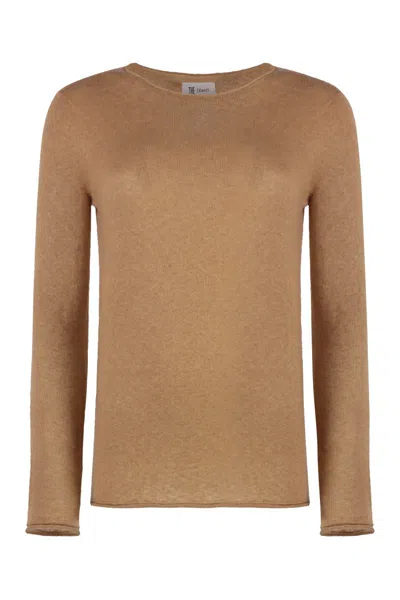 THE (ALPHABET) THE (ALPHABET) THE (KNIT) - SILK-CASHMERE BLEND PULLOVER