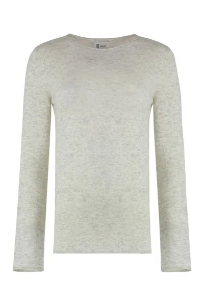 THE (ALPHABET) THE (ALPHABET) THE (KNIT) - SILK-CASHMERE BLEND PULLOVER
