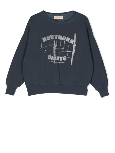 THE ANIMALS OBSERVATORY GRAPHIC LOGO-PRINT SWEATSHIRT