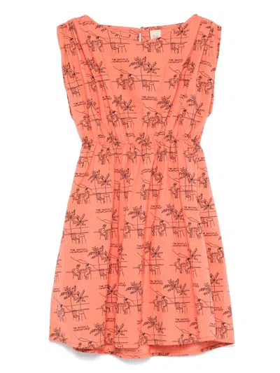 THE ANIMALS OBSERVATORY GRAPHIC-PRINT DRESS