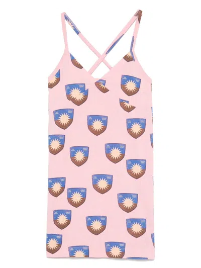 THE ANIMALS OBSERVATORY GRAPHIC-PRINT DRESS