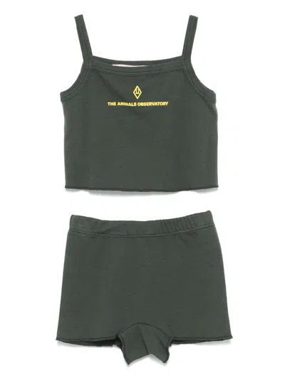 THE ANIMALS OBSERVATORY STORK SHORT SET (SET OF TWO)