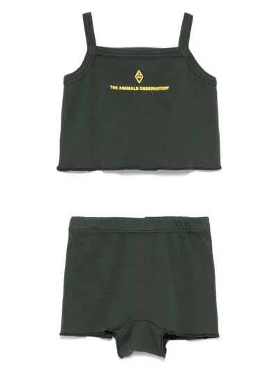 THE ANIMALS OBSERVATORY STORK SHORTS SET