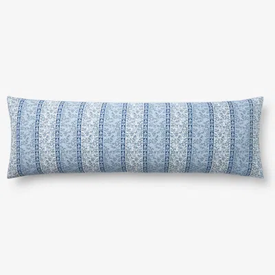 THE COMPANY STORE ASWI DECORATIVE LUMBAR PILLOW COVER