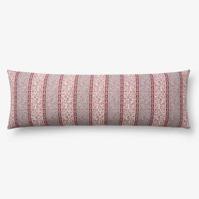 THE COMPANY STORE ASWI DECORATIVE LUMBAR PILLOW COVER