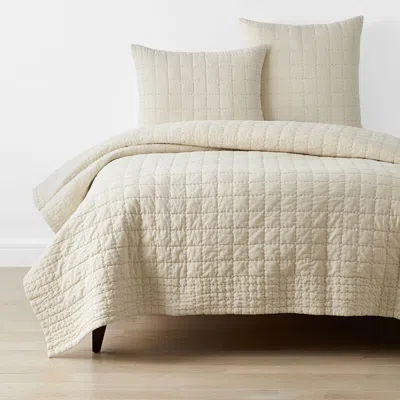 THE COMPANY STORE BOX STITCH QUILT