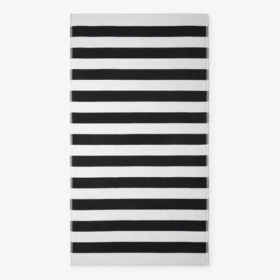 THE COMPANY STORE CLASSIC CABANA STRIPE BEACH TOWEL
