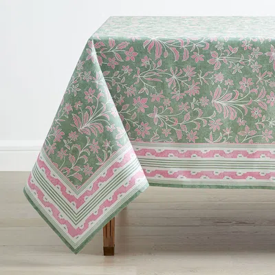 THE COMPANY STORE NAVYA & GULAB TABLECLOTH